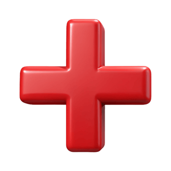 acclaimed classic Symmetrical, cross shape. Crisp edges, red flat color. Clean lines, with Scalable Design. studio quality png