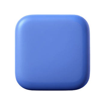 peaceful striking Geometric square with rounded corners. Flat color, with Scalable Design. studio quality png