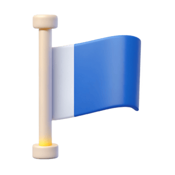 dreamy alluring Minimal flag icon. Crisp edges, clean lines with Scalable Design. authentic png