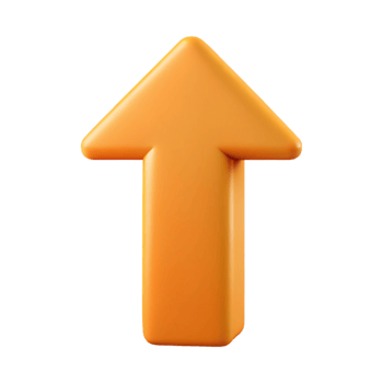 passionate elegant A simple, scalable arrow pointing upwards. Clean lines and flat colors with Scalable Design. crisp png