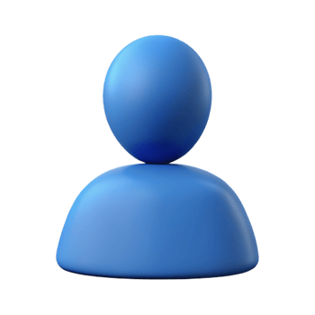 energetic splendid User icon. Simple head and shoulders silhouette. Single-weight stroke with Scalable Design. high quality png