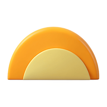 immaculate harmonious renaissance Semi-circle pattern, clean lines, flat color, single-weight stroke with Scalable Design. high quality png