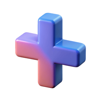 spectacular reflective elegant Abstract plus sign. Crisp edges, single-weight stroke, flat color with Scalable Design. 8K png