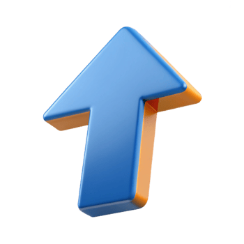 majestic geometric Abstract arrow pointing upwards. Crisp edges, flat color, minimal design with Scalable Design. perfect clarity png