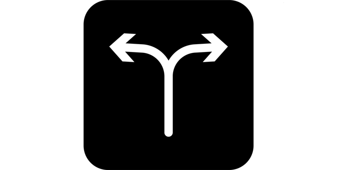 a black and white arrow pointing in the opposite direction png