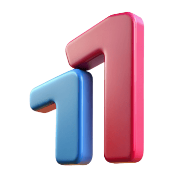 impressive inspired Symmetrical number character with a single stroke. Clean lines, scalable, flat color with Scalable Design. png