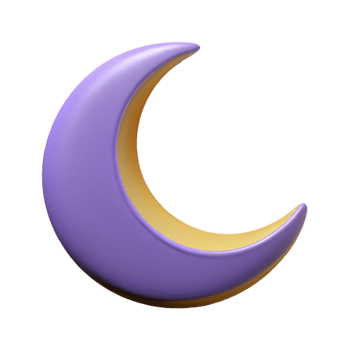 radiant peaceful coastal Symmetrical crescent moon. Clean lines, flat color, minimal design with Scalable Design. gallery standard png
