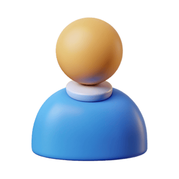 impressive distinctive Pictogram of a user icon. Minimal, symmetrical, flat color with Scalable Design. png