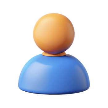 distinguished coastal A flat color user icon. Scalable, symmetrical with Scalable Design. museum quality png