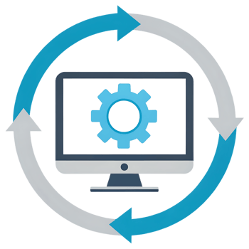 Continuous software development cycle png