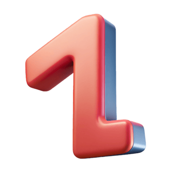 majestic calm futuristic Symmetrical number character with a single stroke. Clean lines, scalable, flat color with Scalable Design. precision png