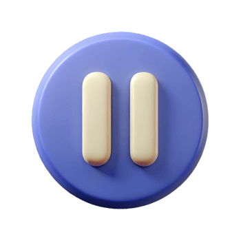 captivating peaceful baroque Pause button icon. Two vertical bars. Crisp edges, flat color with Scalable Design. masterfully captured png