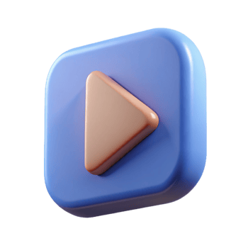 serene exemplary Play button icon. Symmetrical, geometric, single-weight stroke. Flat color with Scalable Design. png