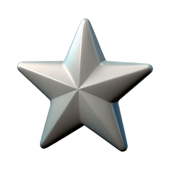 wonderful gothic Symmetrical silhouette of a star. Single-weight stroke, flat color, crisp edges with Scalable Design. detailed png