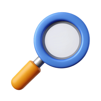captivating standout Magnifying glass icon. Circle, handle. Scalable, flat color with Scalable Design. png