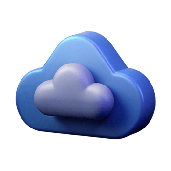 serene dynamic artistic A geometric, clean line cloud icon. Single-weight stroke, flat color, with Scalable Design. perfect clarity png