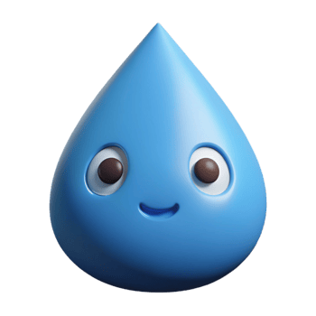 glorious rustic Teardrop character with a small, round eye. Clean lines, crisp edges, with Scalable Design. artisan png