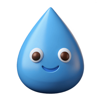striking vintage Smiling teardrop character. Minimal, flat color, clean lines with Scalable Design. masterfully captured png
