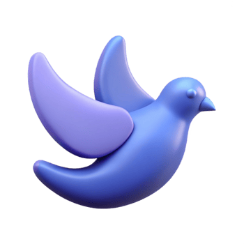 nostalgic pristine Stylized symbol of peace. Dove silhouette. Flat color. Clean lines. Minimal with Scalable Design. sharp png