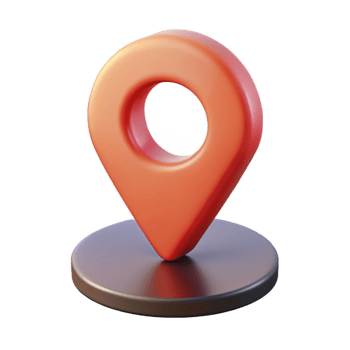 wonderful bohemian Location pin icon. Geometric, single-weight stroke, flat color. Minimal design with Scalable Design. precision png