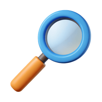 enchanting dynamic elegant Scalable magnifying glass. Crisp edges, flat color. Clean lines, minimal design with Scalable Design. sharp png
