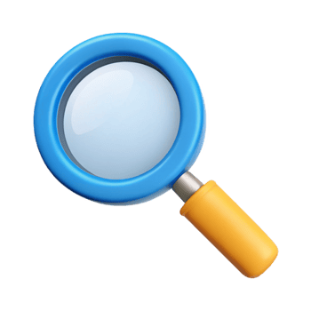 impressive vintage A crisp, clean magnifying glass icon. Minimal design, flat color, with Scalable Design. gallery standard png