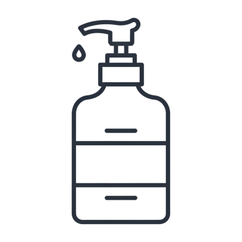 Dispensing Liquid Soap Bottle Pump Icon Illustration png