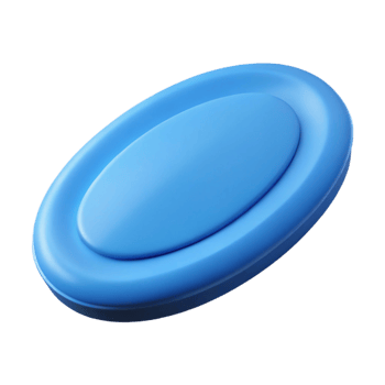 splendid coveted Horizontal oval badge, minimal design, flat sky blue with Scalable Design. png