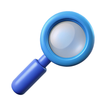 signature bohemian Search icon. Magnifying glass with handle. Minimal design with Scalable Design. expertly shot png