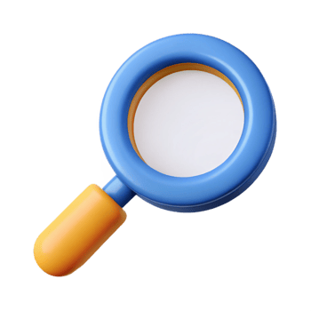 peaceful impressive Magnifying glass icon. Circle, handle. Scalable, flat color with Scalable Design. high resolution png