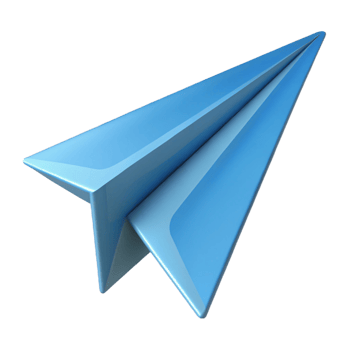 mysterious splendid Minimal outline of a paper airplane. Clean lines, crisp edges, with Scalable Design. sharp png