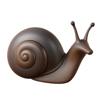 distinguished rustic Silhouette of a crawling snail. Clean lines, flat color, with Scalable Design. masterfully captured png