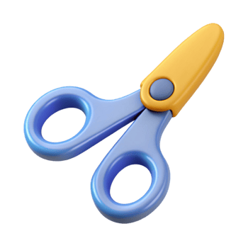 vibrant unparalleled Crisp edges monoline scissors. Single-weight stroke, flat color, with Scalable Design. png