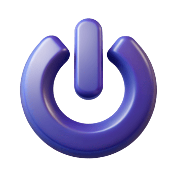 elegant impressionist Symmetrical crescent moon. Crisp edges, single-weight stroke, flat color with Scalable Design. fine detail png
