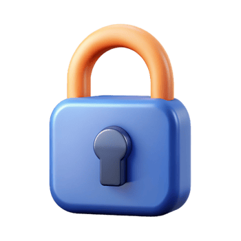 distinguished organic Minimalist lock icon. Crisp edges, single-weight stroke, with Scalable Design. precision png