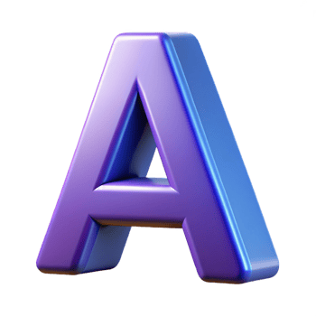 captivating coveted Crisp edges monoline letter A . Clean lines, flat color, with Scalable Design. png