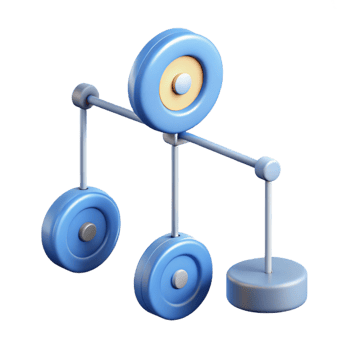 splendid nordic Diagram of a pulley system. Minimal design, with Scalable Design. perfect clarity png