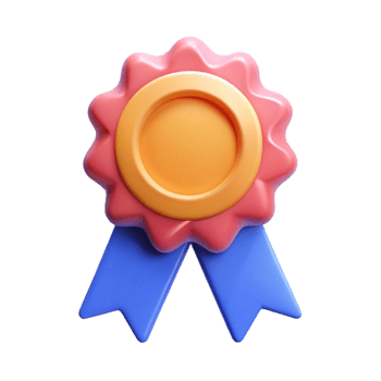 gorgeous renaissance Ribbon badge, clean lines, symmetrical, single-weight stroke, flat color with Scalable Design. studio quality png