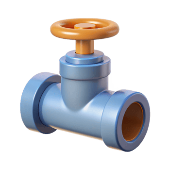 whimsical captivating Clean lines depicting a simple valve. Flat color, minimal with Scalable Design. exclusive png