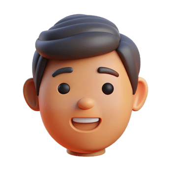 peaceful exquisite Key character with circular head, jagged teeth. Minimal design, crisp edges, flat color with Scalable Design. 4K png