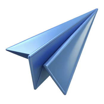 inspired creative Single-weight stroke outline of a paper airplane. Crisp edges, with Scalable Design. professional png