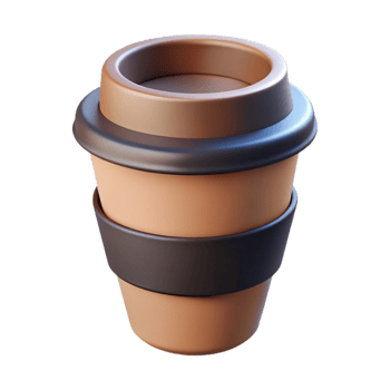 gorgeous inspired Geometric coffee cup. Single-weight stroke, flat color. Clean lines, minimal with Scalable Design. png
