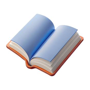 melancholic hypnotic Minimal monoline open book. Flat color, clean lines, crisp edges with Scalable Design. refined png