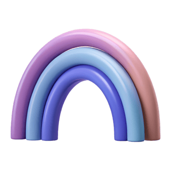 radiant futuristic Intersecting arcs, clean lines, single-weight stroke, flat color with Scalable Design. perfect clarity png
