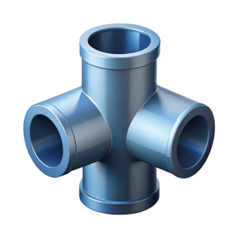 magnificent vintage Cross-section of a pipe fitting. Clean lines, minimal, symmetrical with Scalable Design. perfect clarity png