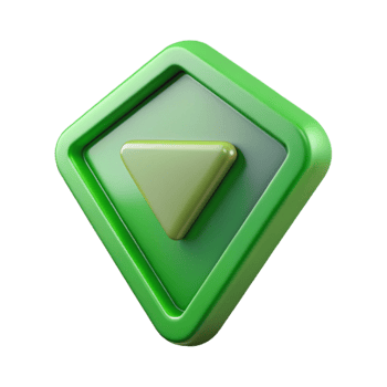 dramatic rustic Triangular badge, geometric shape, clean lines, flat green color, with Scalable Design. elite png