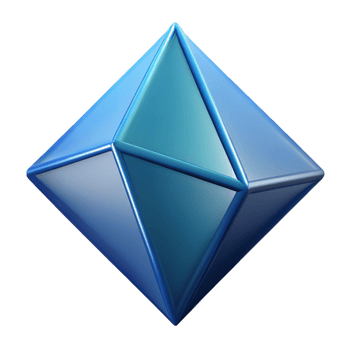 picturesque quintessential Geometric rendering of a prism. Crisp edges, clean lines with Scalable Design. png