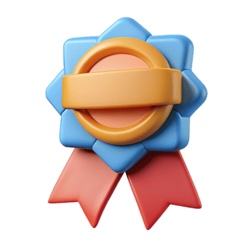 iconic victorian Ribbon-shaped badge with text placeholder. Flat color, crisp edges, with Scalable Design. refined png