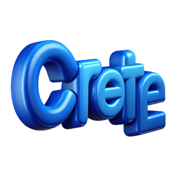 exceptional baroque Bold, sans-serif CREATE in vibrant blue. Clean lines, flat color with Scalable Design. precision png