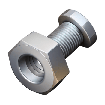 mesmerizing distinguished Technical drawing of a bolt and nut. Crisp edges, scalable, symmetrical with Scalable Design. png